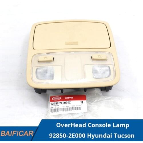 Baificar Brand New Genuine OverHead Console Lamp Assembly 92850-2E000 For 2005 2009 Hyundai Tucson Kia Sportage