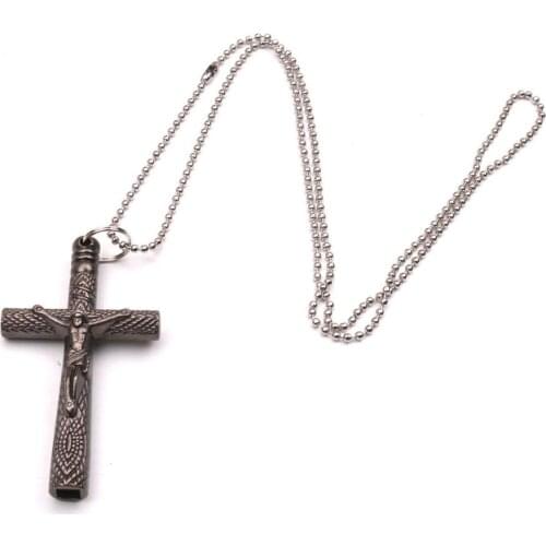 Drum Key Chain Necklace Cross Drum Head Wrench Jesus Cross Crucifix Tuning Accessories Screw Set Tool Kit Percussion accessories