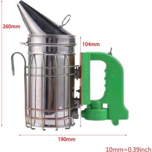 Electric Bee Smoke Transmitter Kit Stainless Steel Electric Beekeeping Tool Bee Smoker Beekeeping