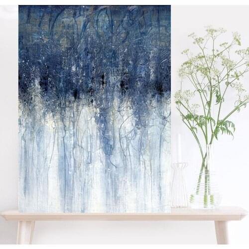 Handmade Galaxy star thick knife abstract oil painting Abstract on Canvas Still Life Painting Picture Decor Oil Painting