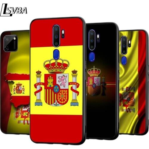 Spain Spanish flag For OPPO A5 A9 A7 A11X A1K A12 A12E A31 A32 A53 A53S A72 A73 A93 AX7 Pro 2020 2018 5G Phone Case