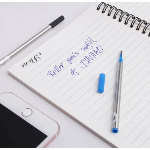 Jinhao Roller Ball Rollerball Pen Refill Cartridge Black Blue Ink 0.5mm 0.7mm
