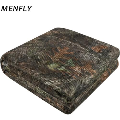 MENFLY Maple leaf Tree Bionic Camouflage Net Mesh Cloth 300D Car Garage Decoration Cover Drapery Compartment Shading Network