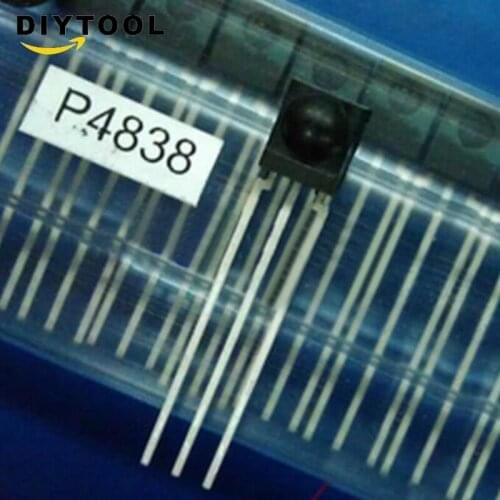 5pcs IR Receiver Infrared Radiation Module 38 kHz Remote TSOP4838 DIP-3