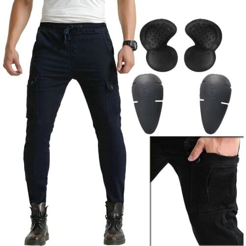 New Motorcycle Pants Men Moto Jeans Protective Gear Riding Touring Motorbike Trousers Motocross Trousers WF-118-7