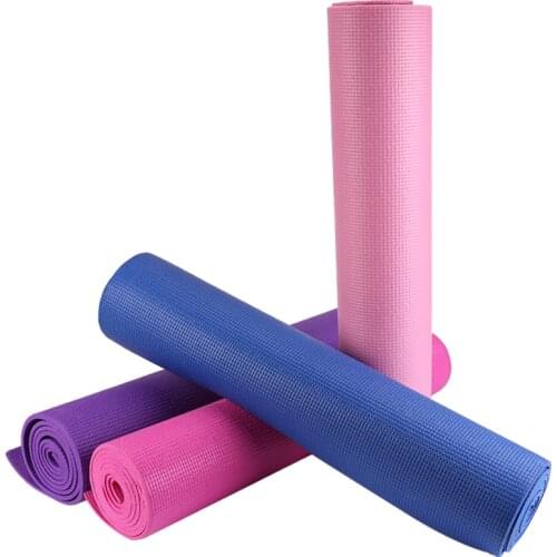 Factory wholesale high quality multi-function A variety of color pvc non-slip yoga training mat