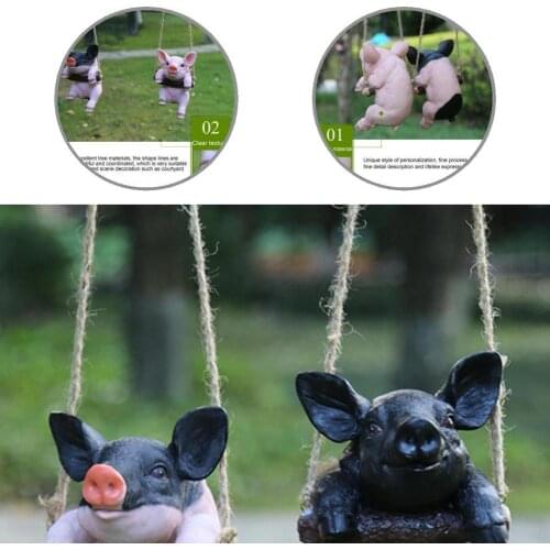 Landscape Pendant Delicate Simulation Swing Figurines Tree Trinkets