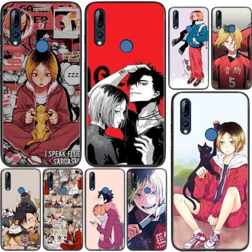 Silicone Cover Kozume Kenma Haikyuu Anime For Huawei Honor 9 9X 9N 8S 8C 8X 8A V9 8 7S 7A 7C Pro lite Prime Play 3E Phone Case