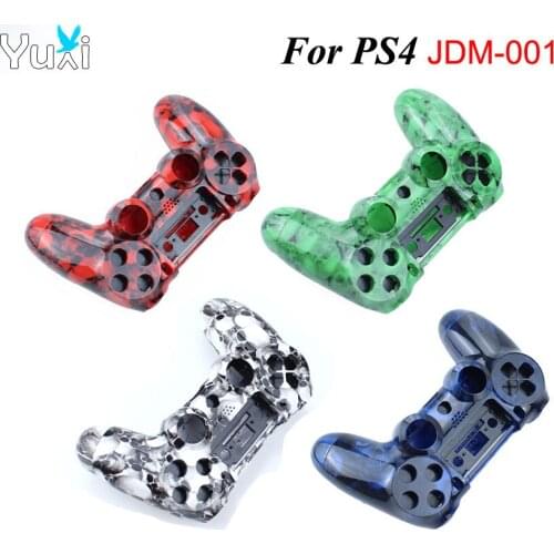 YuXi Replacement Housing Shell Case Cover for JDM-001 010 011 For Sony Playstation 4 PS4 Controller 1000 1100 US Version