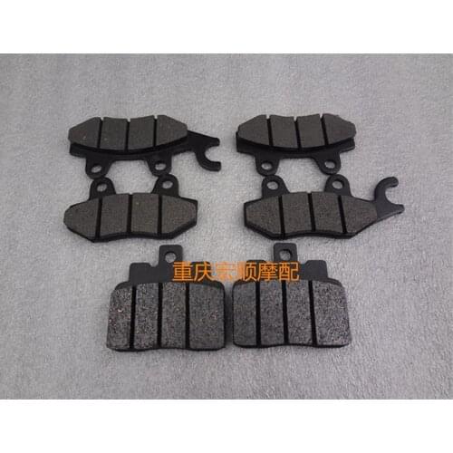 3 Pairs Motorcycle Front Right Left & Rear Brake Pads For CFmoto CF250T-6A CF 250T-6A Jetmax Jet Max 250