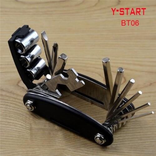 Y-START BT06 Bicycle Tools Sets multifunctional Bicycle tools for outdoor, camping , Riding, EDC tool with torix screwdriver