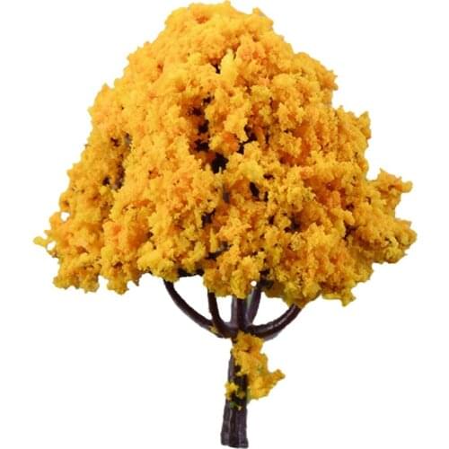 1 Pcs Mini Tree Garden Ornament Miniature Resin Tree Figurine Craft Plant Pot Fairy Garden Decor Fairy Garden Supplies