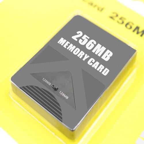 5pcs/lot For PS2 256M Memory Card Save Game Data Stick Module For PlayStation 2 Extended Card Game Saver