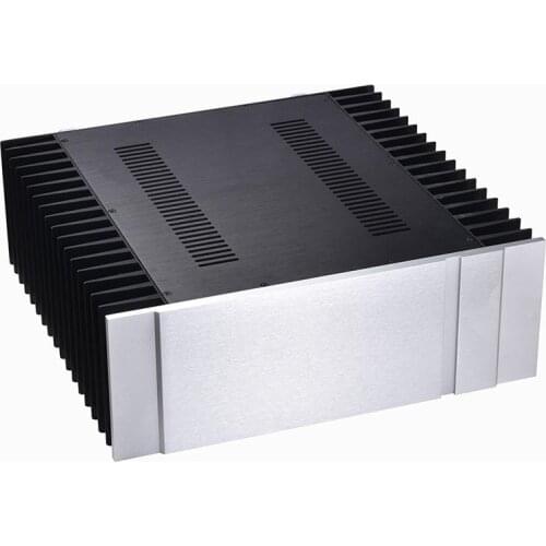 Size W430 H150 D418 All-aluminum power amplifier Large Class A chassis Cooling chassis on both sides 4315PASS+4315F