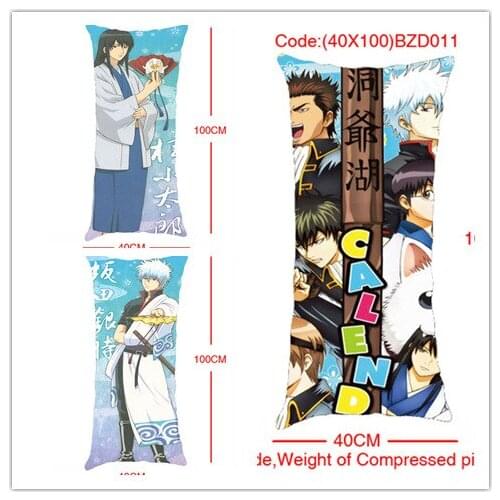 Gintama Anime Customized Pillow Case Home Bedroom Pillows Cover Cartoon Decorative Pillowcase Unisex New