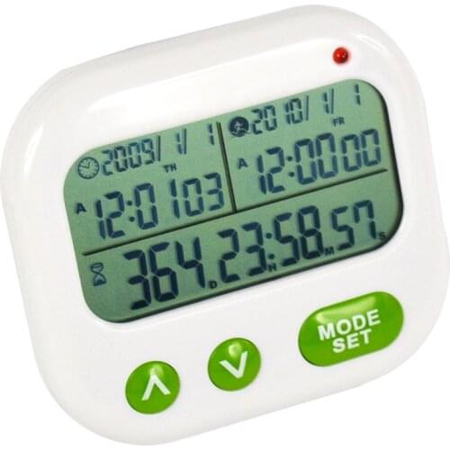 Searon Digital Countdown Timer with Alarm Clock Event Reminder 1999 Days Calendar Timers