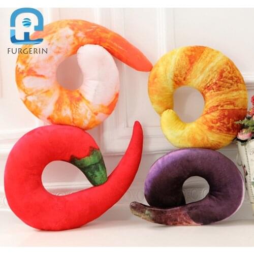 FURGERIN U Travel Pillow for Airplane funny pillow neck Innovative Products outdoor pillows Cervical Pillows travel cushion