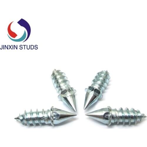 JX6*6-H25-T10/500pcs Cemented Carbide skid steer heavy duty wheel tire studs for sales