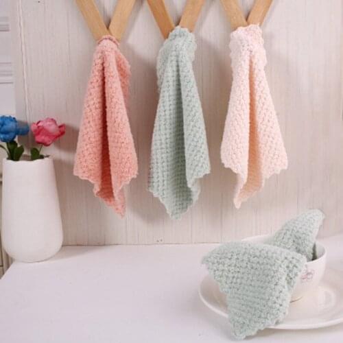 Kitchen towels Household Dishcloth Blotting towel Tablecloth Dishcloth Thicken microfiber Cleaning cloth