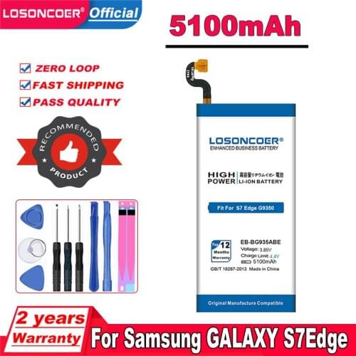 LOSONCOER Samsung Galaxy S7 Edge Batteries