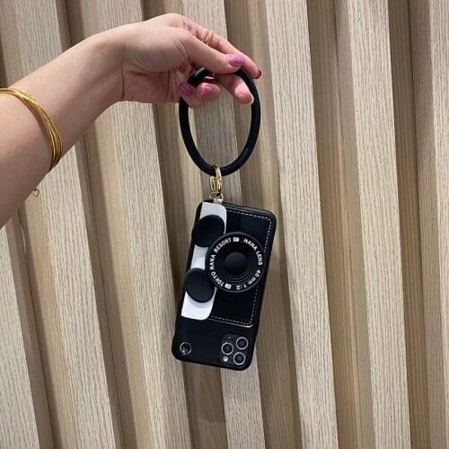 Cute Cartoon Leather Wallet Phone Case For Huawei Y8S 2021 Y9A P SMART 2020 Z S Y8P Y6P Y7P Plus 2019 Big Bracelet Ring Cover