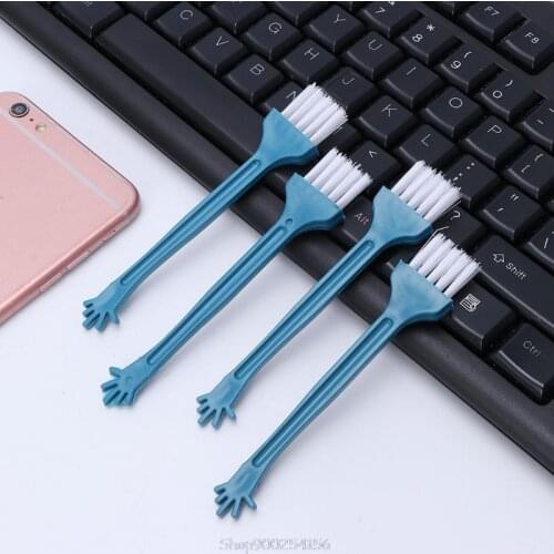Mini Desktop Broom Cleaning Brush Sweep Tool Desk Computer Keyboard Car Air Vent Office Home N04 20 Dropship