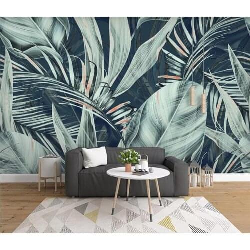 Custom Medieval tropical flower bedroom wallpaper for living room birds background photo wall paper home improvement