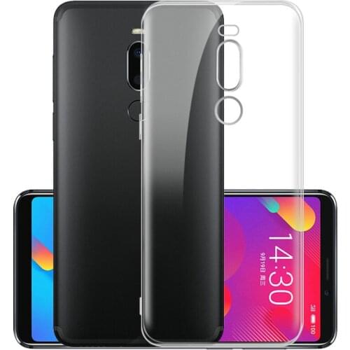 For Meizu M8 Lite M816H Transparent Silicon Case for Meizu M8 Lite M816H for Meizu M8 M813H Soft Phone Back Cover Case