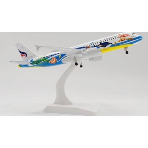 20CM 1:300 Scale A320 NEO DELTA Airlines Airplanes Plane Aircraft Alloy Model Toy Collective Kids Toys
