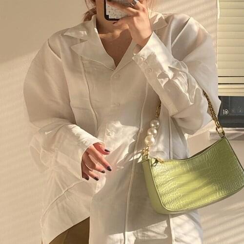 Crossbody Bags for Women Shoulder Bag Woman Handbag Purse Women Bag Crocodile Pattern Retro Chain Luxury Bag Fashion PU Leather