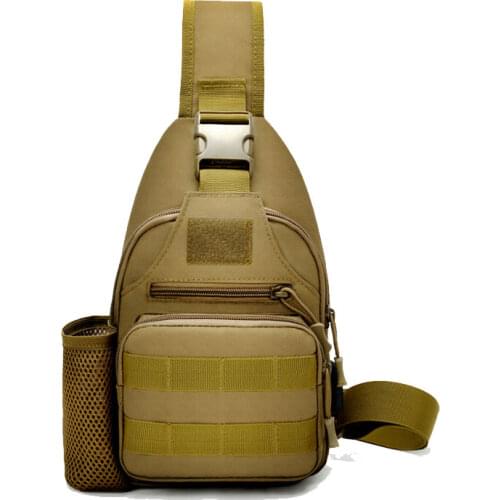 Tactical USB Bag Military Army Assault Molle Shoulder Chest Backpack Camping Hiking Hunting Camouflage Sling Bag