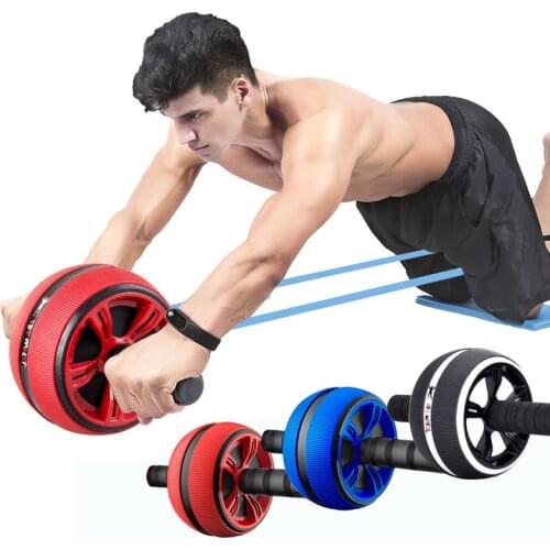 Ab Roller Big wheel Abdominal Muscle Trainer for Fitness Abs Core Workout Abdominal Muscles Training Home Gym Fitness Equipment