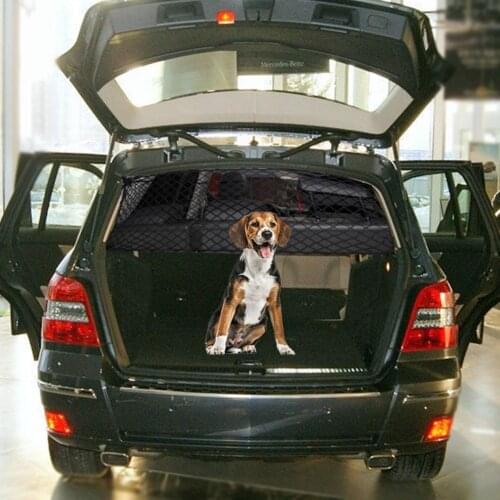 Dog Barrier For Car Dog Protection Net Car Isolation Pet Barrier Net Back Trunk Safety Pet Net Vehicle Safety Mesh 90CM*30CM