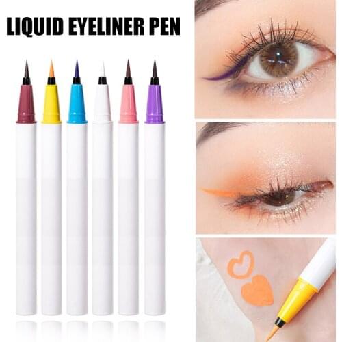 Liquid Eyeliner Pen Not Smudged Rarely Fine Waterproof Long Lasting Creating Innovative Eye Makeup New Cosmetic Beauty Makeup