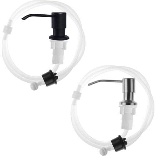 47 Inch Sink Soap Dispenser Extension Tube Kit Equipped With Distribution Pump Kitchen Bathroom Sink Accessories
