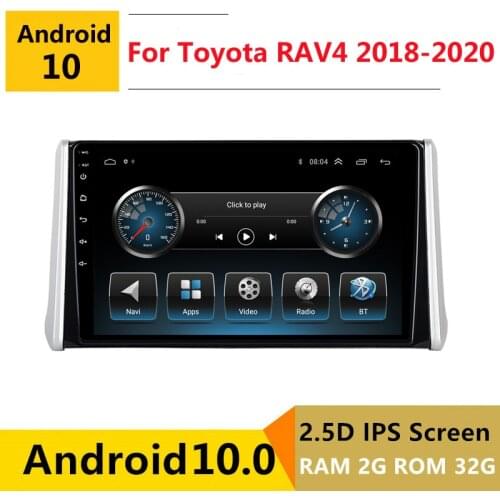 2G RAM Android car stereo for Toyota RAV4 RAV 4 2018 2019 2020 radio navigation GPS Multimedia Player headunit