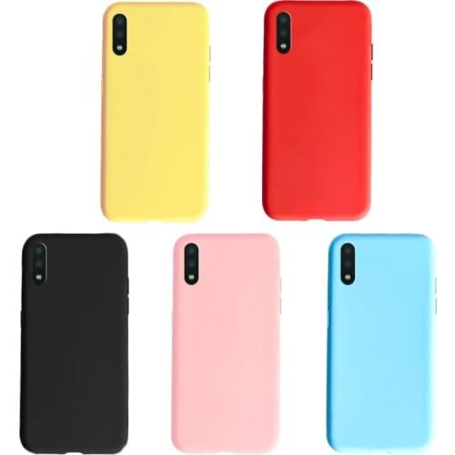 For Samsung Galaxy A02 SM-A022F M02 Phone Case Simple Slim Matte Soft Silicone Back Cover For Samsung A02 A 02 M 02 6.5 inch