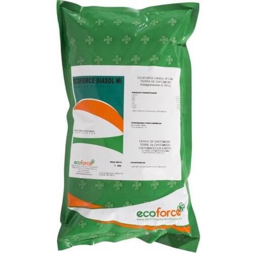 CULTIVERS Diatomaceous Earth micronized 1Kg. Diatomaceous earth not calcined High purity, without treatment or residue