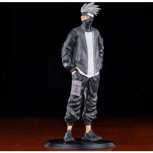 31cm Anime Figures Hatake Kakashi Antistress PVC Action Decoration Collection Figurine Toys Model Home Decor Fidget Toy Kid Gift
