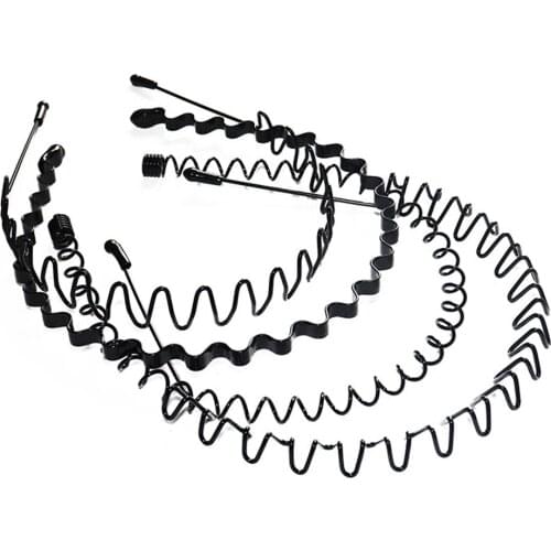 Sports Headdress Headwear Hair Hoop 6pcs Simple Headbands Women Men Running Multi-color Headband Spa Package