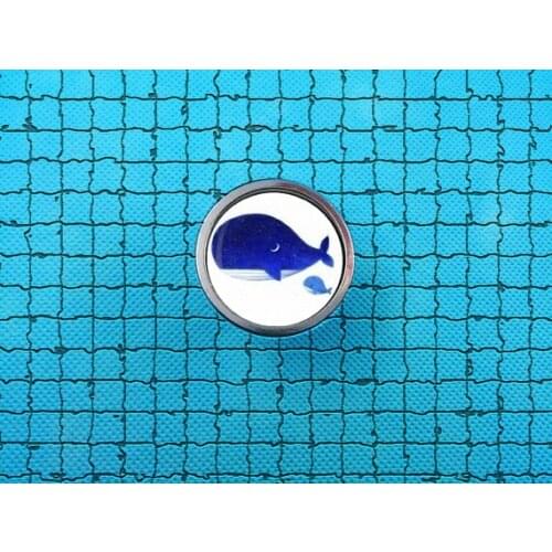 Whale Drawer Knobs Pulls Handles / Kitchen Cabinet Handle / Antique Brass Dresser Drawer Knobs furniture hardware