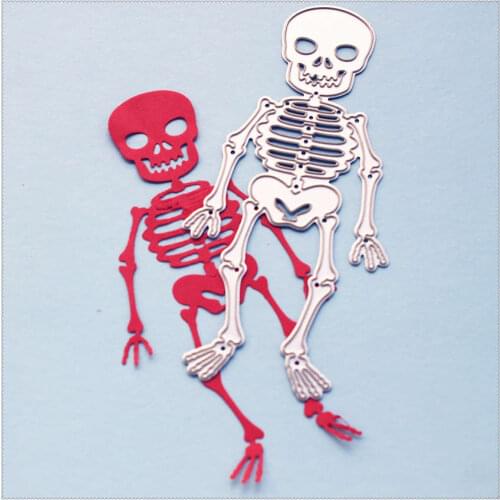 PANFELOU Metal craft The skeletons paper die cutting dies for Scrapbooking/DIY Easter wedding Halloween cards