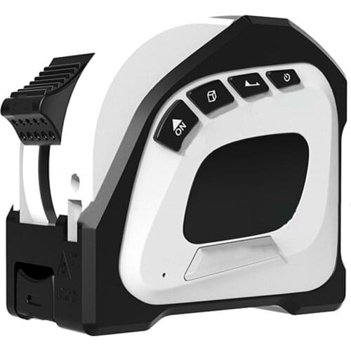 Multifunctional 2 in 1 LCD Digital Infrared Laser Ruler 40M Laser Rangefinder With 5M Steel Tape Measure Volume Measurement Cons