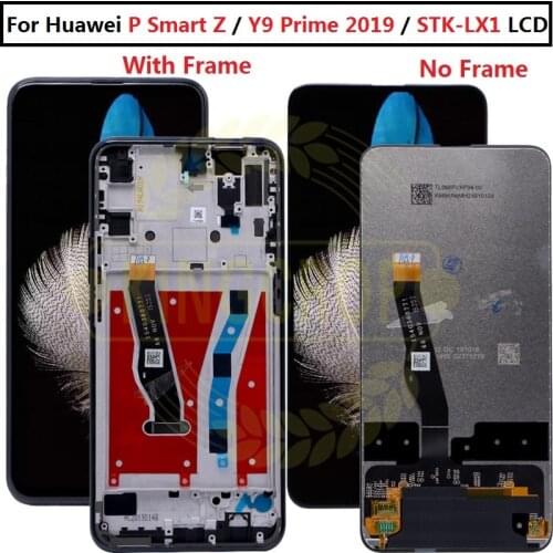 Original Huawei P Smart Z STK-LX1 For huawei Y9 Prime 2019 LCD Display Touch Screen Digitizer Assembly parts Huawei Y9s lcd