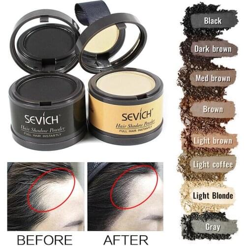Hair Edge Control Powder Hairline Filling Product Waterproof Sweatproof Shadow Makeup Hair Root Growth Cover Up Tools 13 colors
