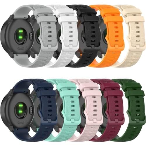 20mm Wristband Watch Strap for Garmin vivoactive3 Music Venu vivomove 3 Move Luxe Move style vivomove HR Watchband Bracelet