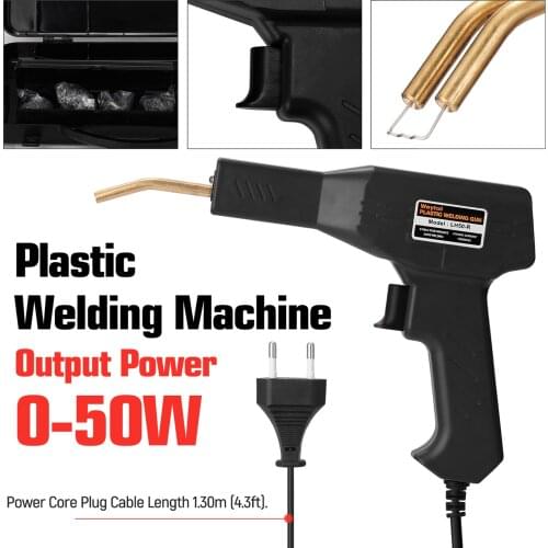 Handy Plastics Welders Garage Tools Hot Staplers Machine Staple PVC Repairing Machine Car Bumpers Repairing Stapler Welding Tool