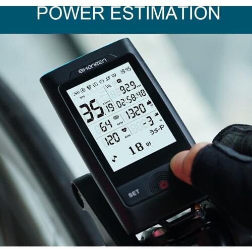 Bicycle Speedometer Gps Bike Accessories Cycling Computer Strava Meter Bicycle Wireless Counter Account Odometer Shanren Di Pro