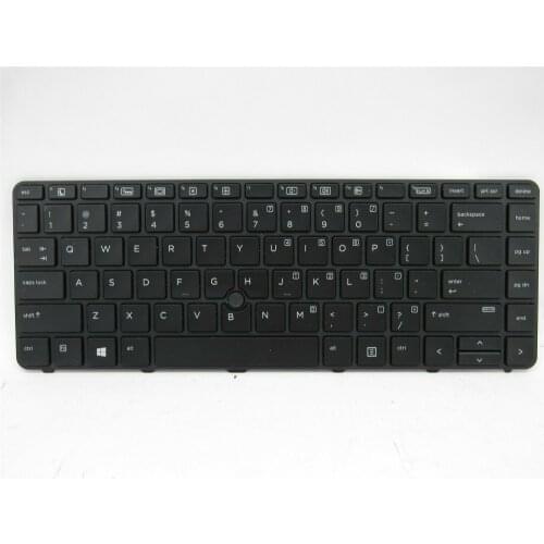SPS:840801-001 For HP Probook 650 G2 US Keyboard New Replacement