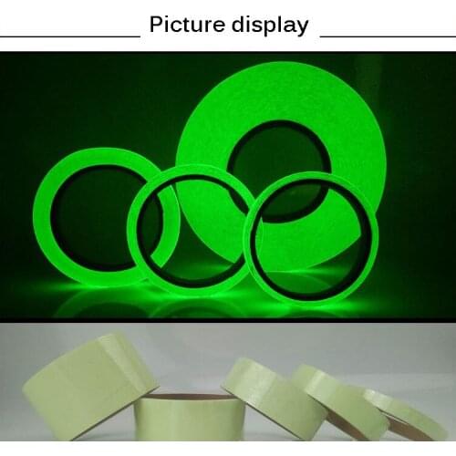 Luminous Tape Self-adhesive Tape Night Vision Glow In Dark Safety Warning Security Stage Home Decoration Tapes 2cmx3m